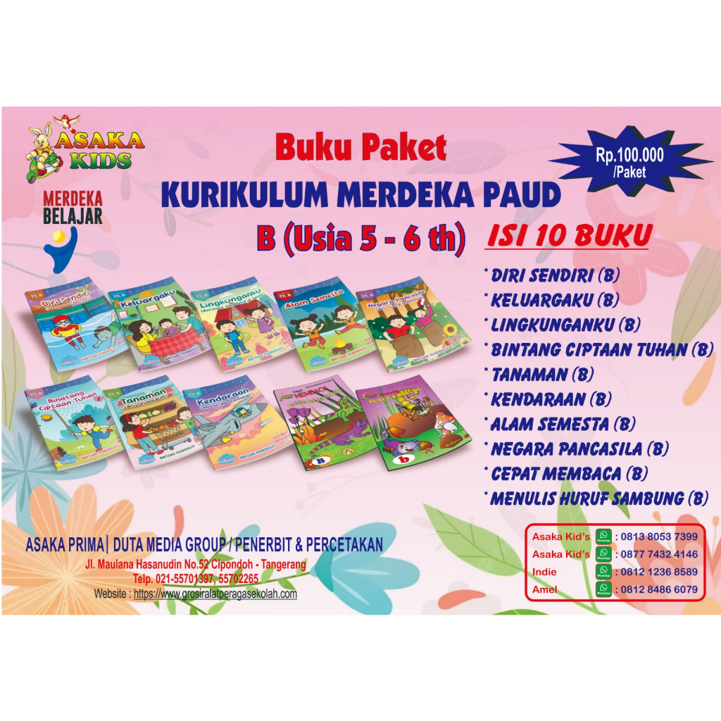 Buku Paket Kurikulum Merdeka PAUD