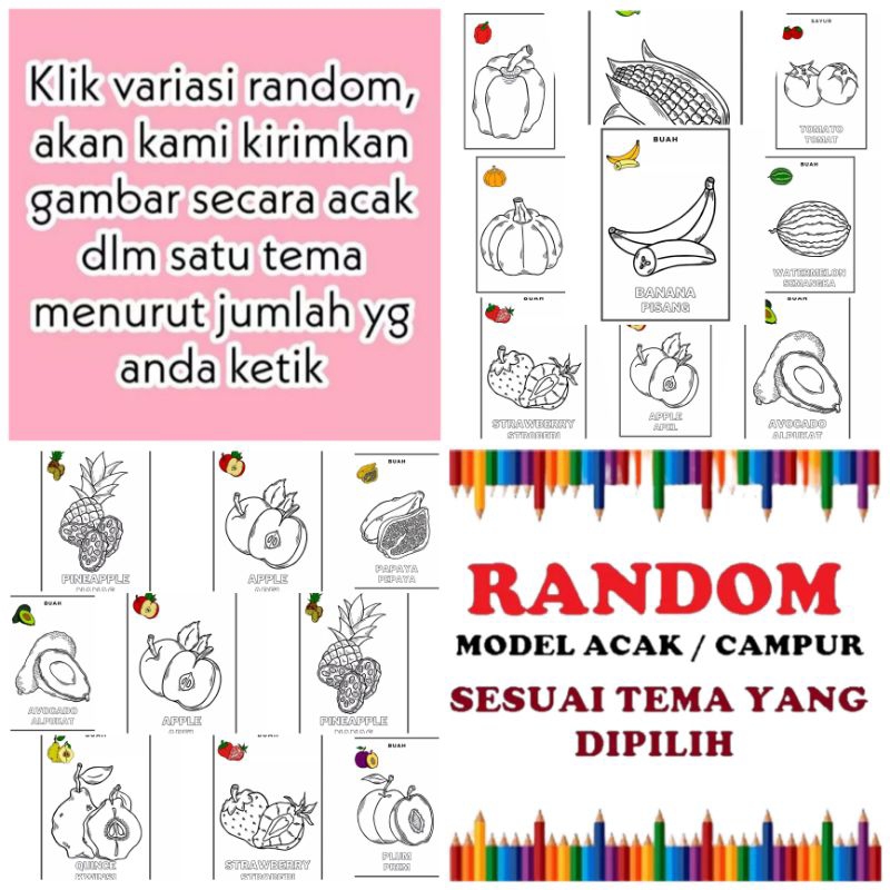 

Gambar sketsa mewarnai drawing skecth mewarnai dan mengenal nama buah kertas ukuran A4