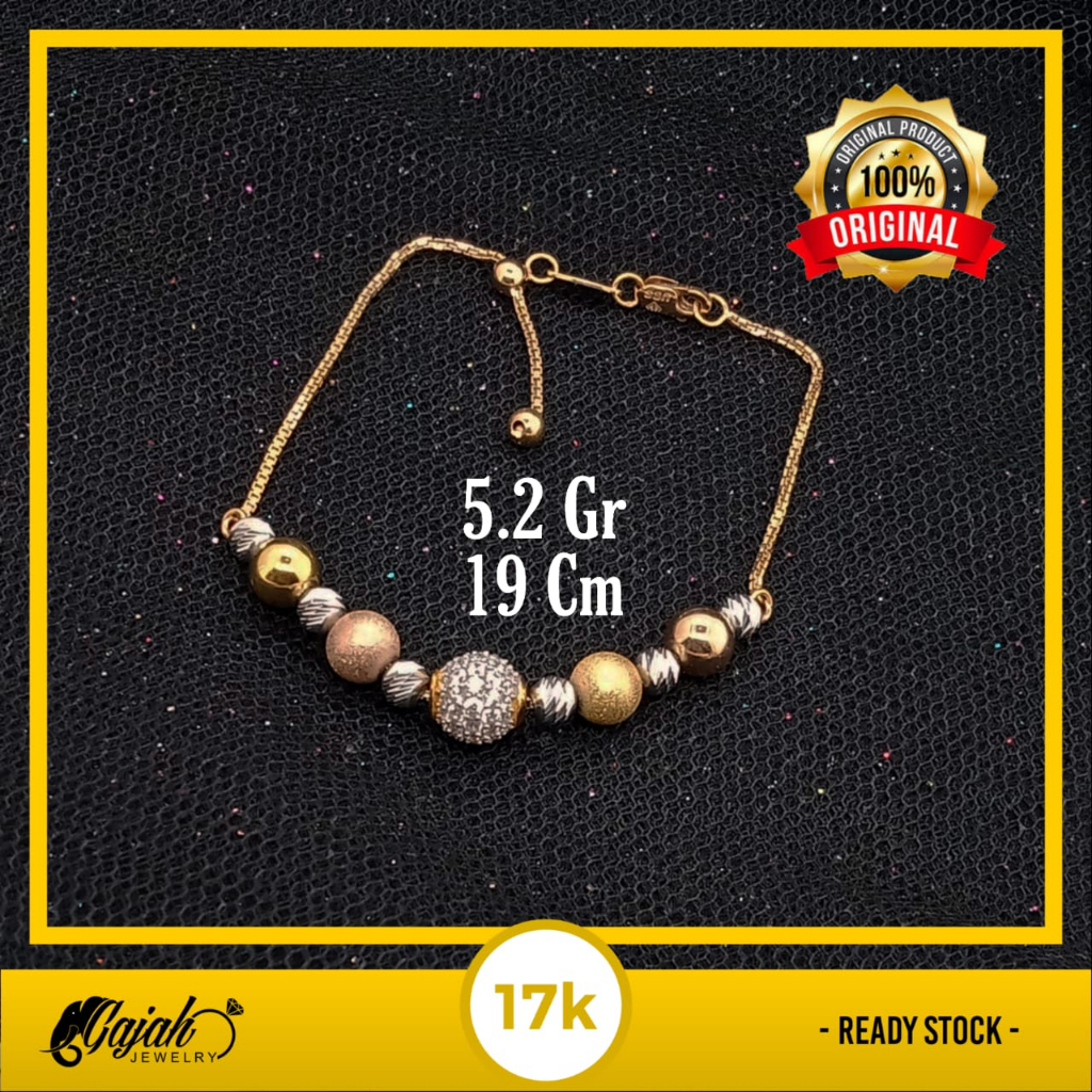 Gelang Emas 17K - 5.2 Gr Kadar 750 - 4874