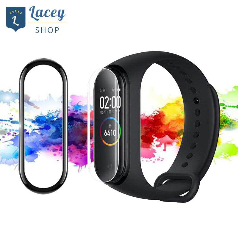 Anti Gores Xiaomi Mi Band 2D 3D Film Xiaomi Band 3 4 5 6 Screen Protector