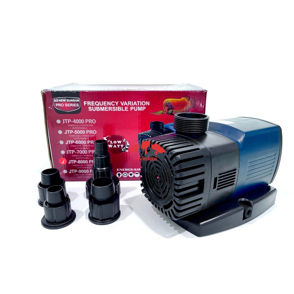 POMPA SUNSUN JTP 8000 WATER PUMP KOLAM IKAN KOI AQUARIUM CELUP 8000L