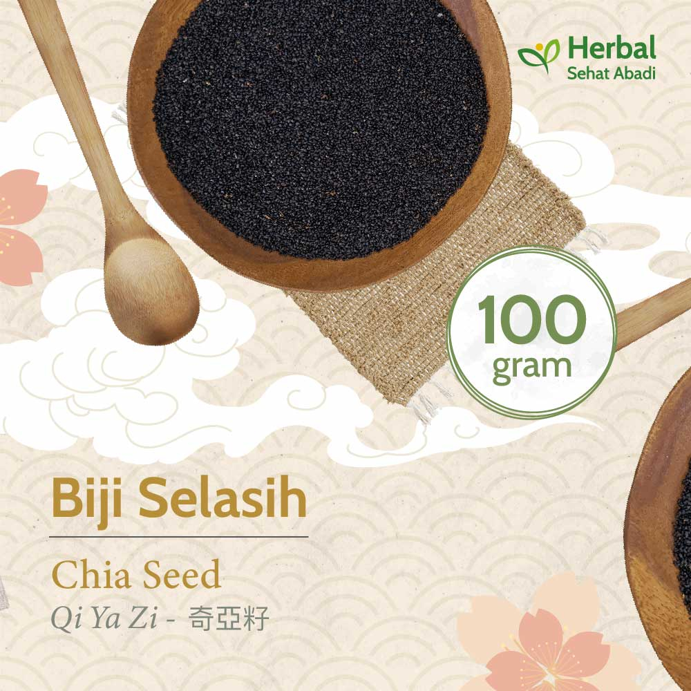 

Biji Selasih 100 gram / Basil Seed