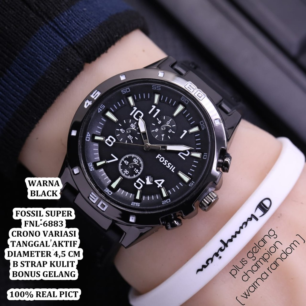 ( BISA COD ) JAM TANGAN ELEGAN PRIA FREE GELANG / Free Box / Free Battrai Cadangan / Jam Tangan Mura