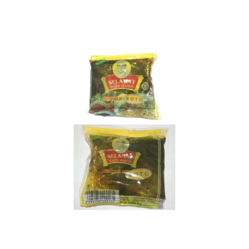 

Minyak Soto Selamat Majid Hamid Sachet Isi 20 Total 1 Kg