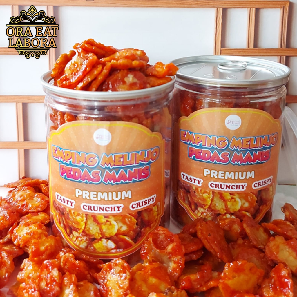 

Can Emping Melinjo Pedas Manis Kripik Emping Balado Manis Pedas Kualitas Premium - Ora Eat Labora