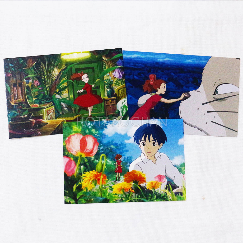 

[OFFICIAL] The Secret World of Arrietty - Studio Ghibli Collectible Postcards
