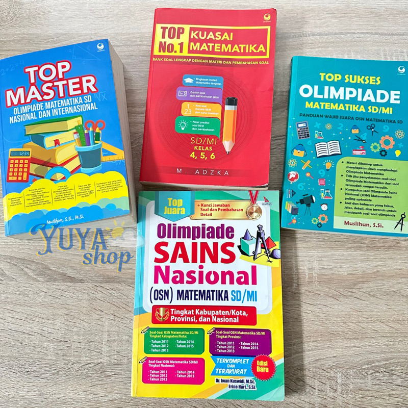 

Buku Olimpiade Matematika SD Nasional dan Internasional, Soal dan Pembahasan