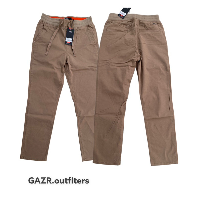 CELANA GAZ-R | CELANA CHINO PINGGANG KARET GAZR.chinos rib karet.