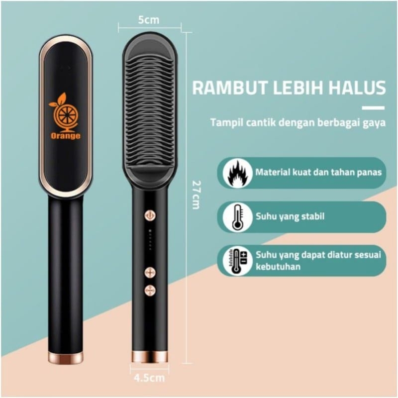 Sale Sisir Catok Rambut tahan panas