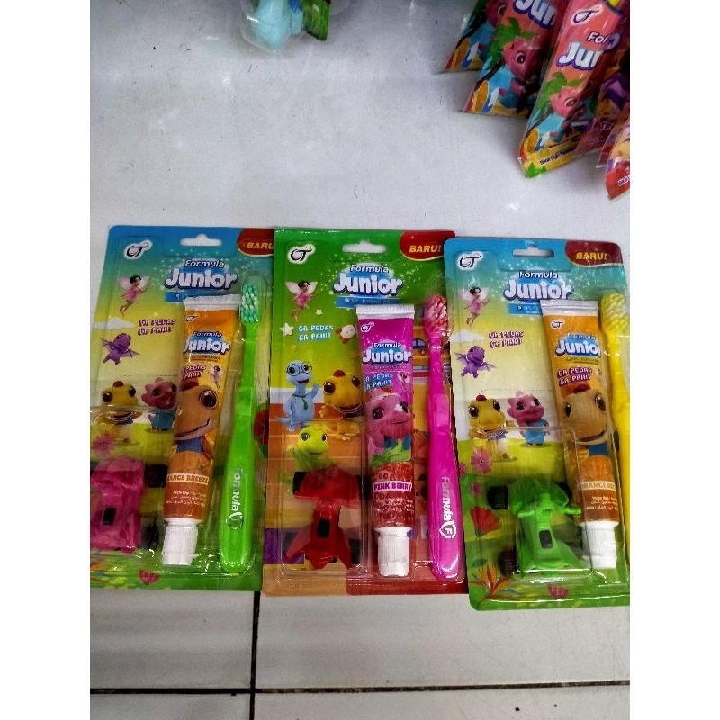 FORMULA PASTA GIGI JUNIOR + SIKAT GIGI SET