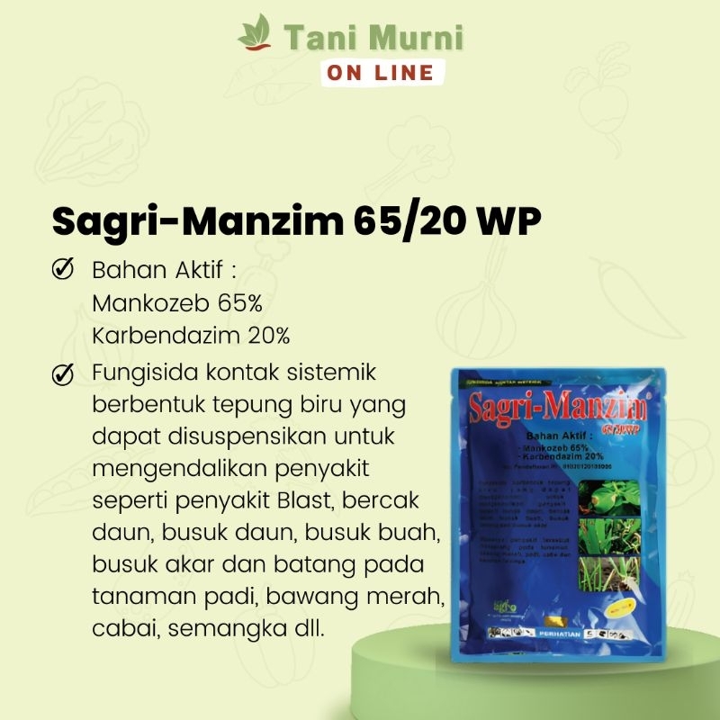 Fungisida Sagri Manzim 100 gram