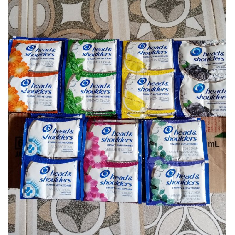 Shampo Head and Shoulders Sachet / Head n Shoulders Shampo