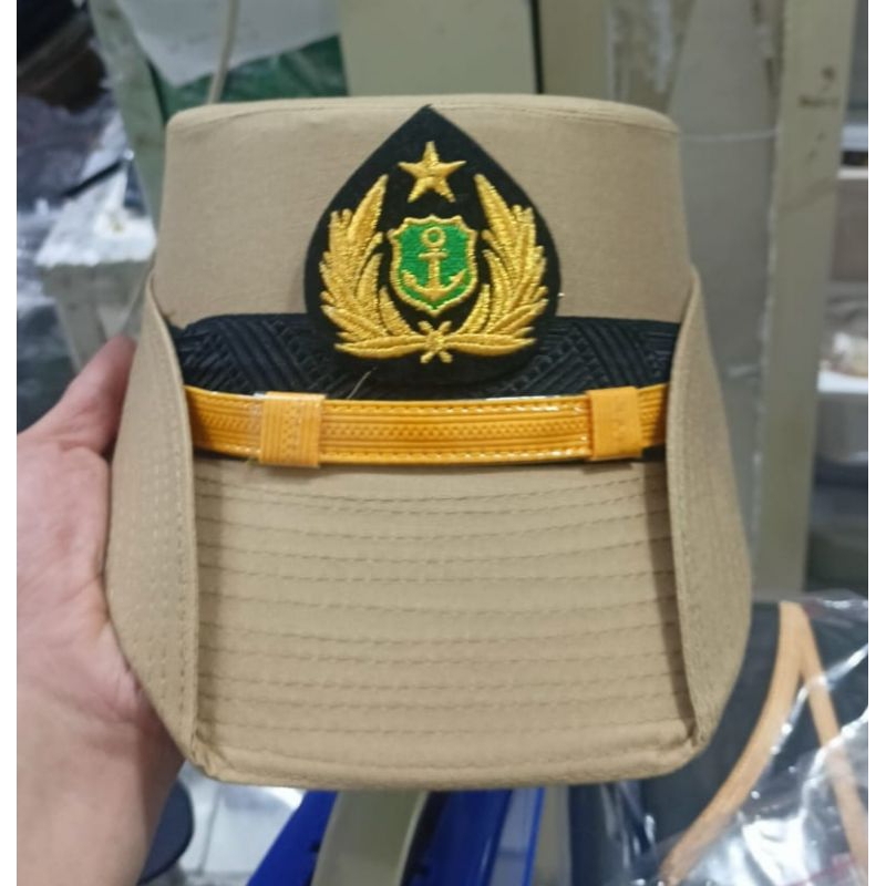 TOPI PET PDU TARUNI PELAYARAN - TOPI PDU PELAYARAN WANITA