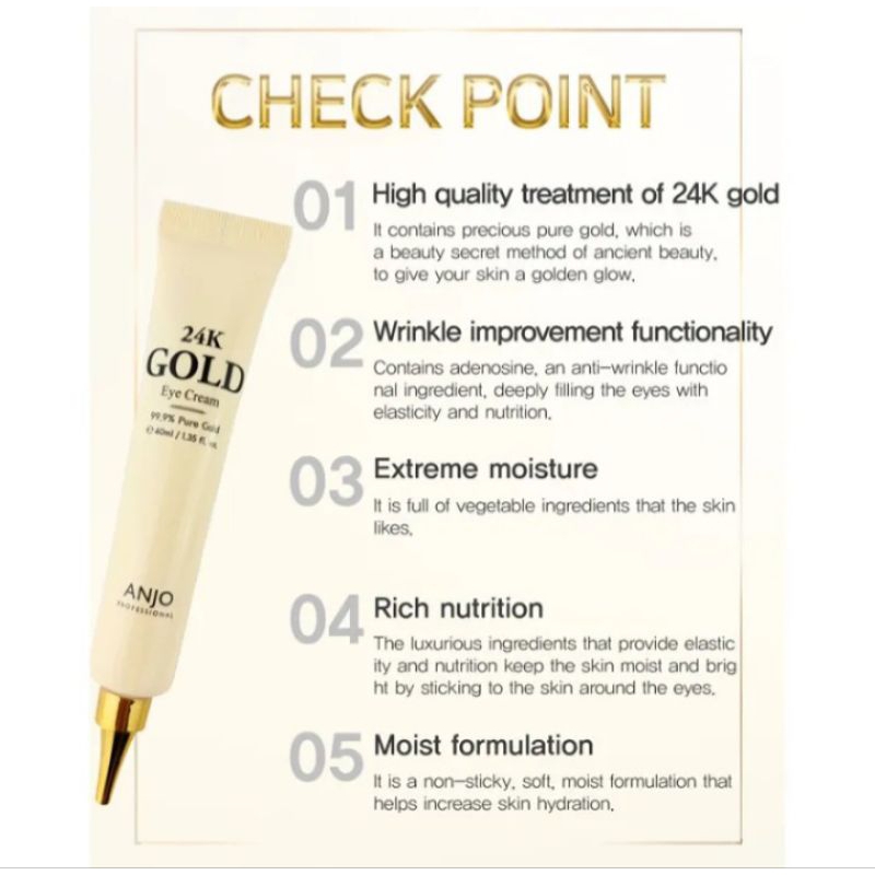 Anjo Professional 24K Gold Eye Cream