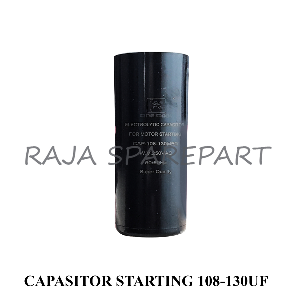 CAPASITOR STARTING 108-130UF PENGIRIMAN HANYA PULAU JAWA