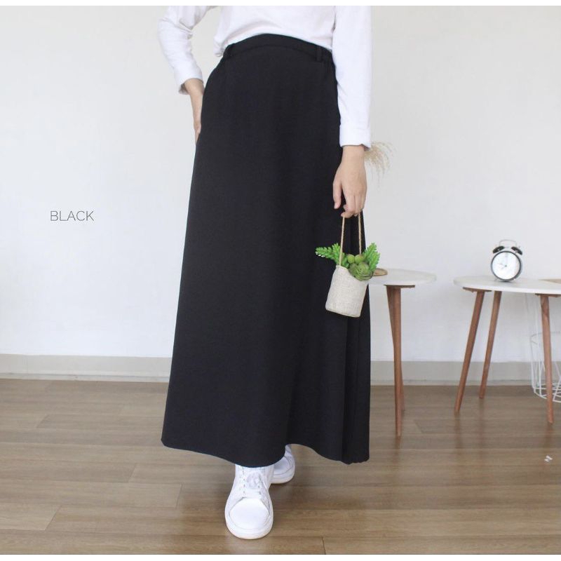 ROK PAYUNG BASIC SKIRT-ZARA