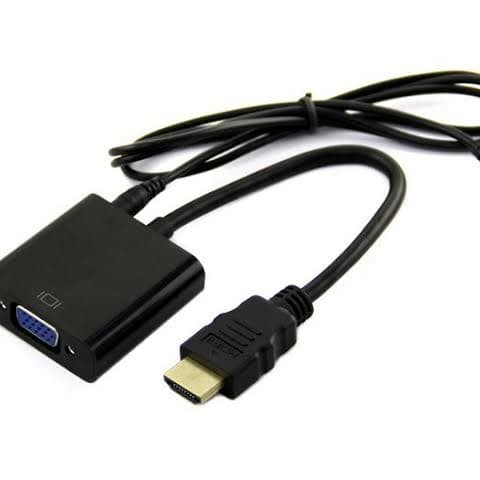 KABEL CONVERTER HDMI TO VGA + AUDIO NYK