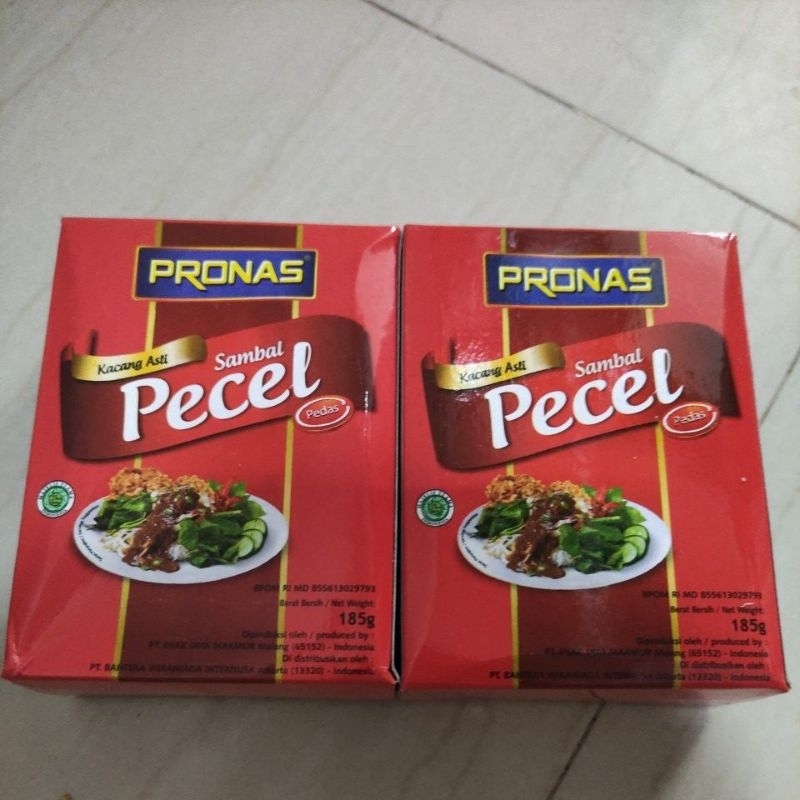 

Pronas pecel pedas 185 gram bumbu pecel