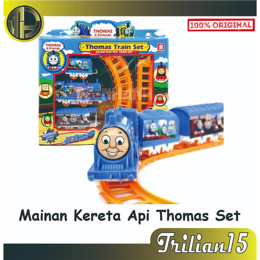 MAINAN KERETA API THOMAS SET