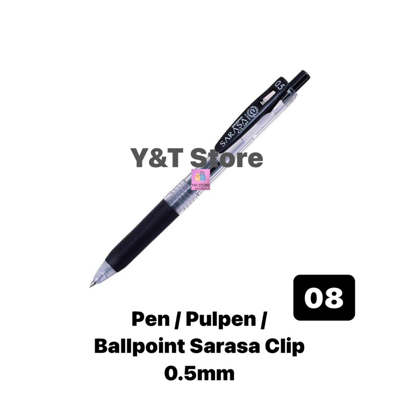 

Pen / Pulpen / Ballpoint Sarasa Clip 0.5mm