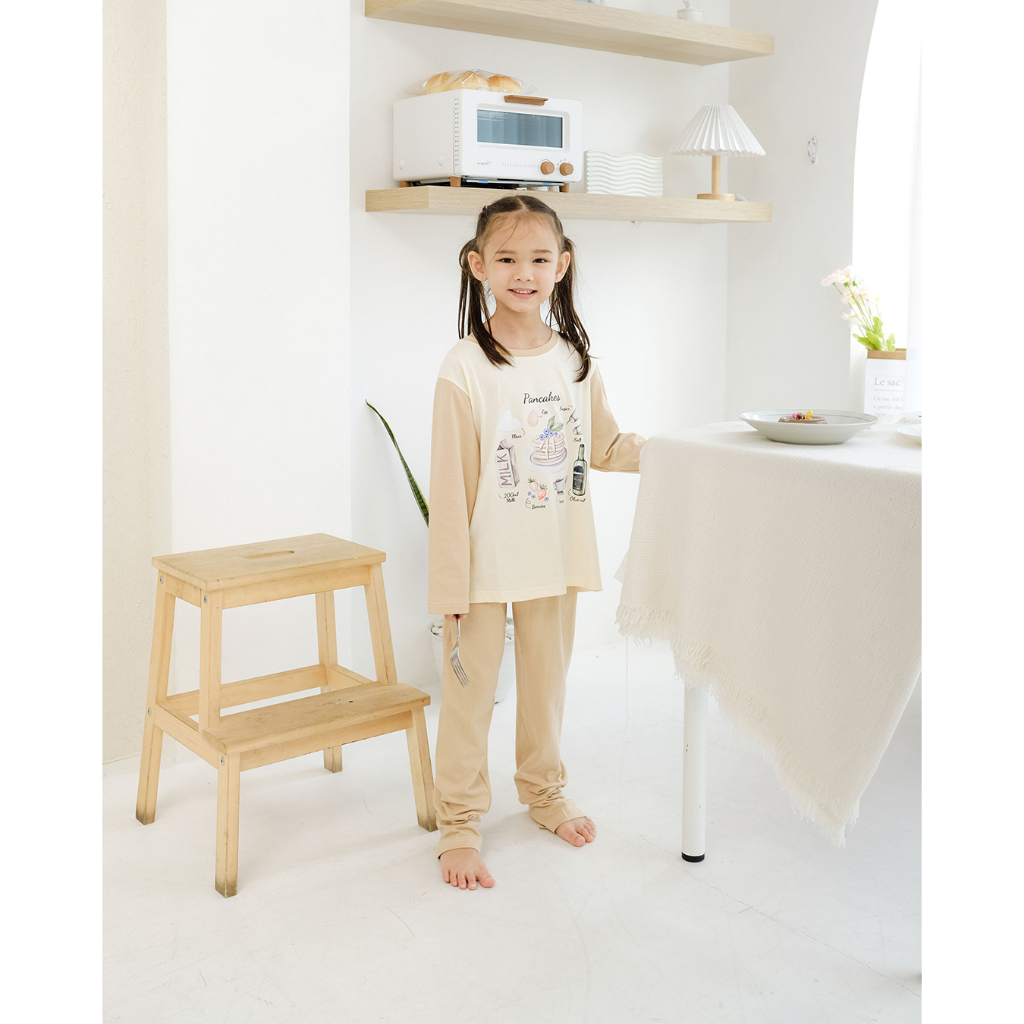 Cielyn - Cammy T-shirt Set - Couple Kids - Cotton Combed - Patisserie- Set Wanita