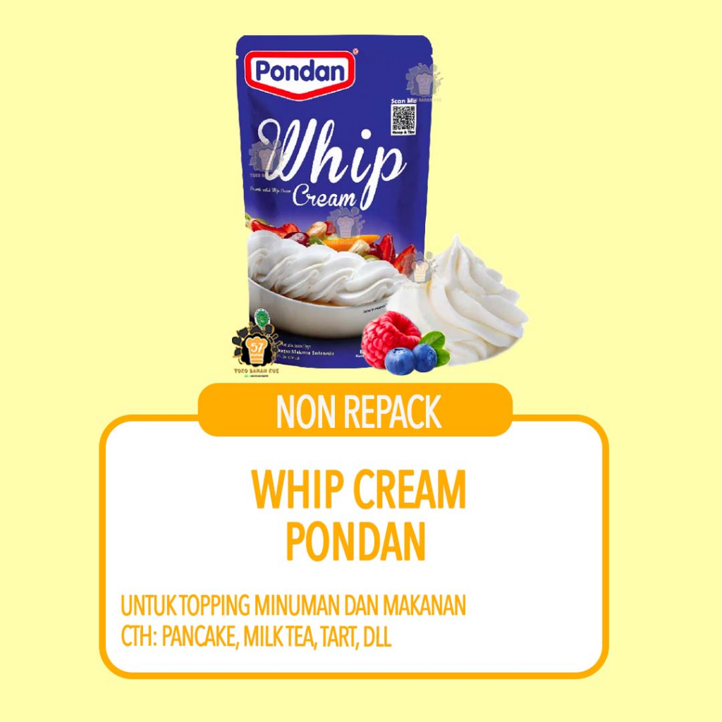 

WHIP CREAM PONDAN 100GR