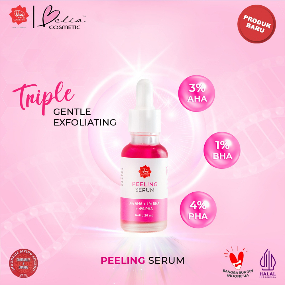 ❤ BELIA ❤ VIVA Serum Series | Anti Aging Serum | Glowing White Serum | Peeling Serum | BPOM