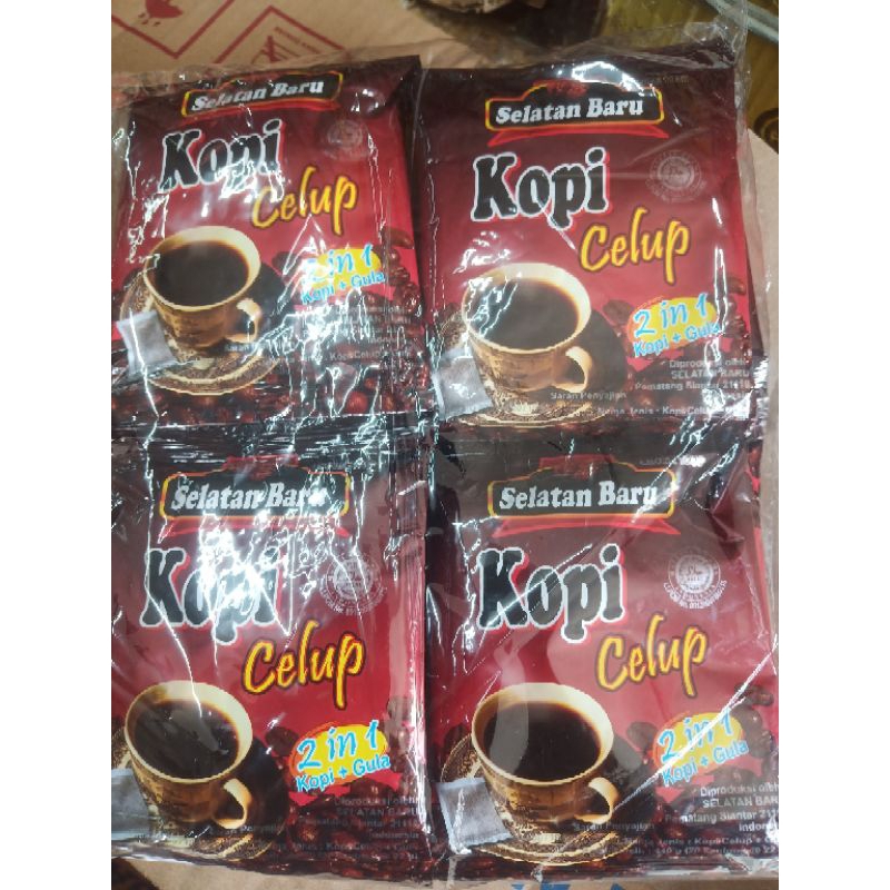 

Kopi celup Selatan baru 2 in 1 per sacet