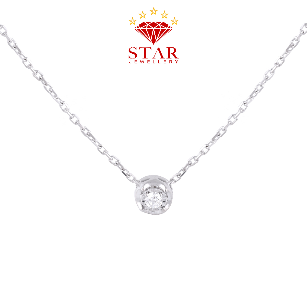 Kalung Berlian Solitaire Koye Berlian LPNK1066678 - Star Jewellery