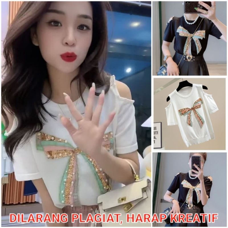 Gretha Beautiful Ribbon Top / ff321