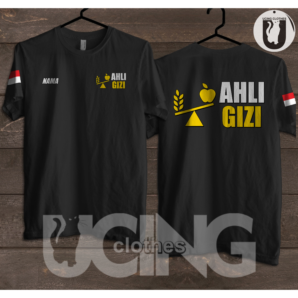 Kaos Baju Ahli Gizi Gratis Nama Kamu Kaos Distro