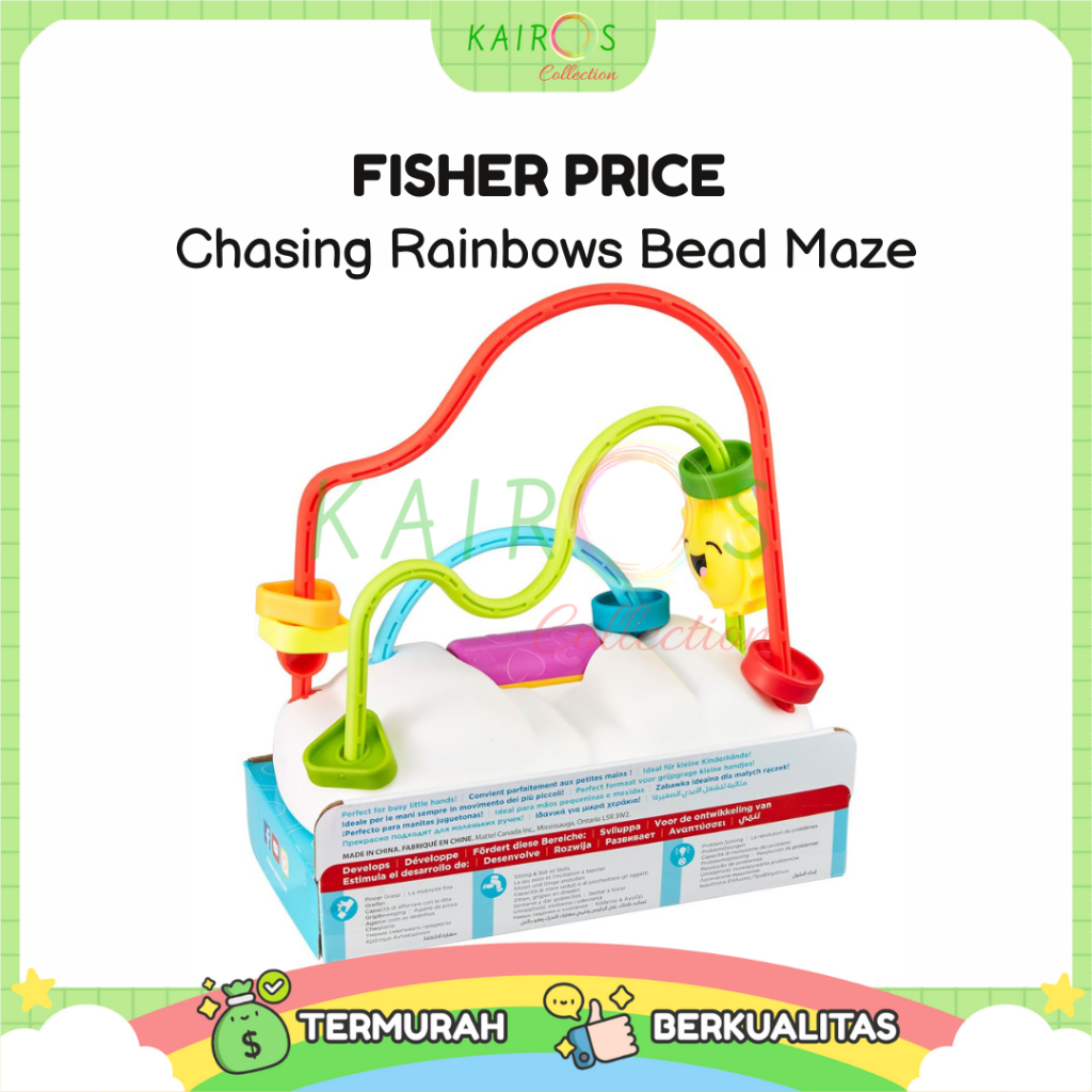 Fisher Price Chasing Rainbows Bead Maze