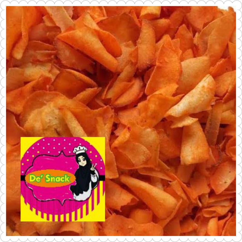 

kripset pedas 250 gram