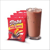 

DRINK BENG-BENG DRINK 30gr MINUMAN COKELAT BUBUK RENCENG ( ISI 10)