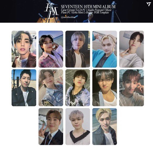 [ READY STOCK ] Seventeen FML Carat ver Yes24 Musicplant POB photocard