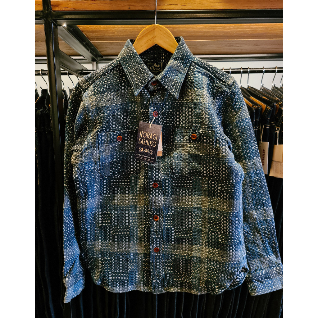 Studio D'Artisan 'Noragi Sashiko' Shirt