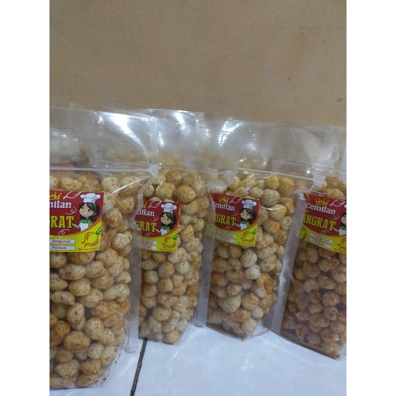 

Cemilan_siningrat/cimol kering 1kg