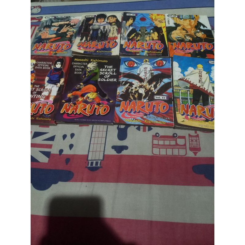 

Komik naruto 8 pcs