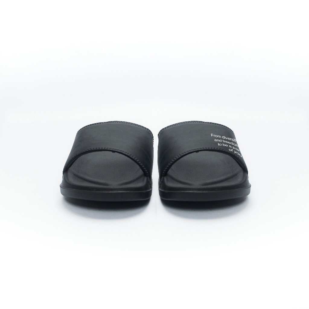 ZASAKA - Note Black Sandal Pria dan Wanita