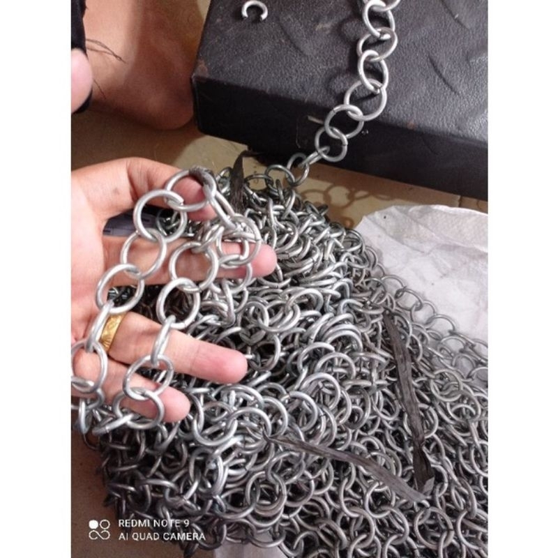 1KG BATU PEMBERAT JARING IKAN / RANTAI JARING IKAN / TIMAH PEMBERAT JALA / JARING