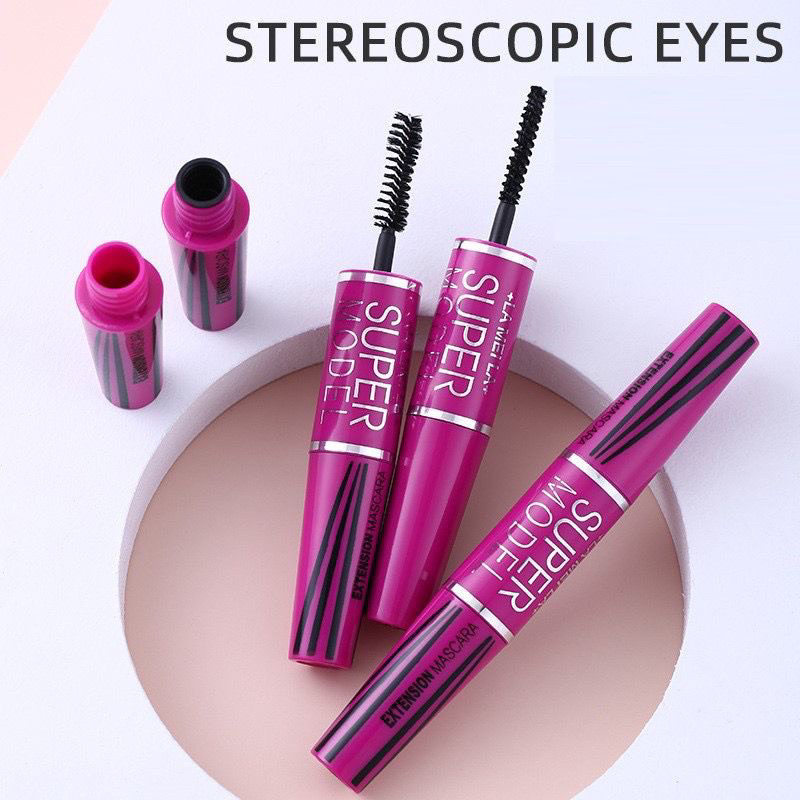 LAMEILA Maskara 2 in 1 Double Side Slender Mascara Lentik Rapi Natural Roots