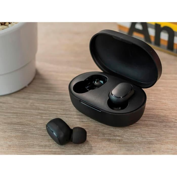 Airdots Merah 2 Gen 2 TWS Headset Bluetooth 5.0 Wireless Earphone Stereo Bass Airdots Xiaomi Redmi