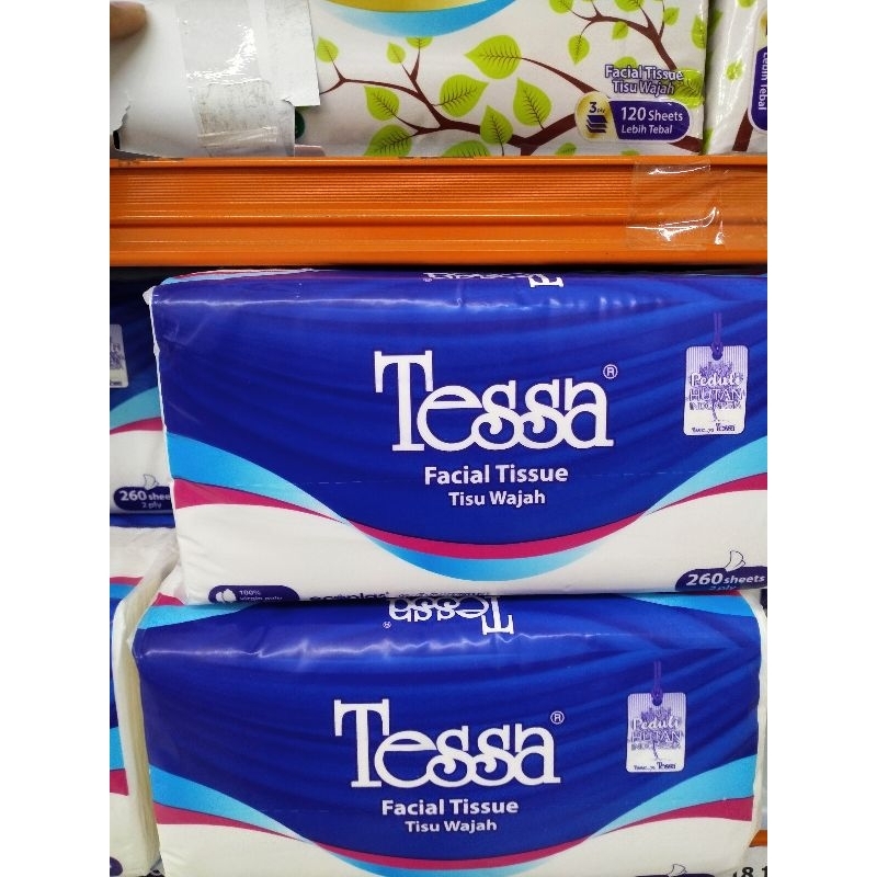 TESSA SOFTPACK TISSUE WAJAH 260SHEETS