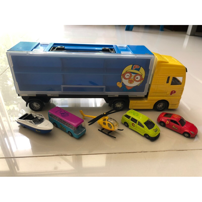mainan bekas truk pororo