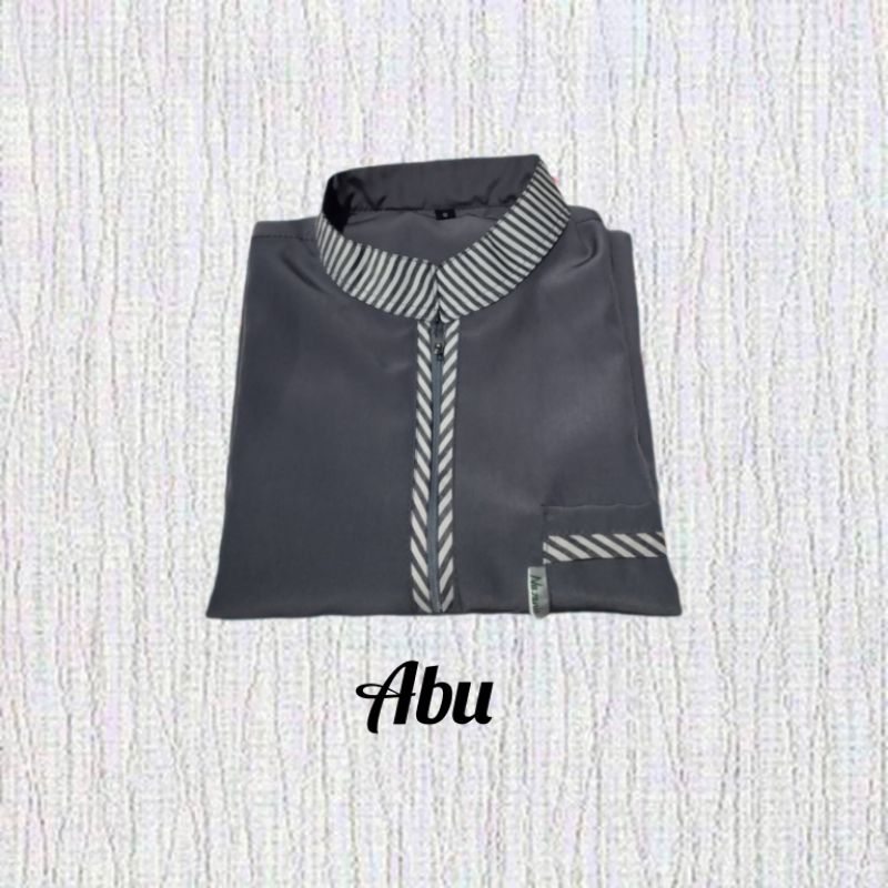 jubah gamis anak list salur/jubah anak 2-12thn