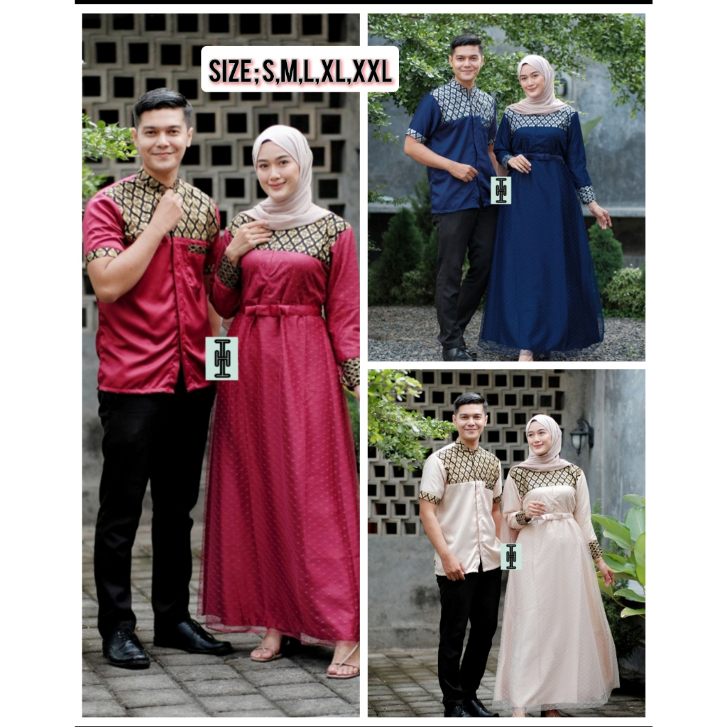 BAJU BATIK ORI GAMIS BATIK COUPLE  BAJU BATIK PREMIUM BATIK KONDANGAN SET BATIK COUPLE BAJU BATIK MO