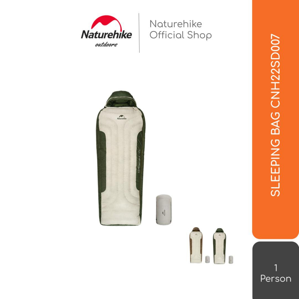 SLEEPING BAG / KANTONG TIDUR CAMPING SNOW WINTER NATUREHIKE CNH22SD007