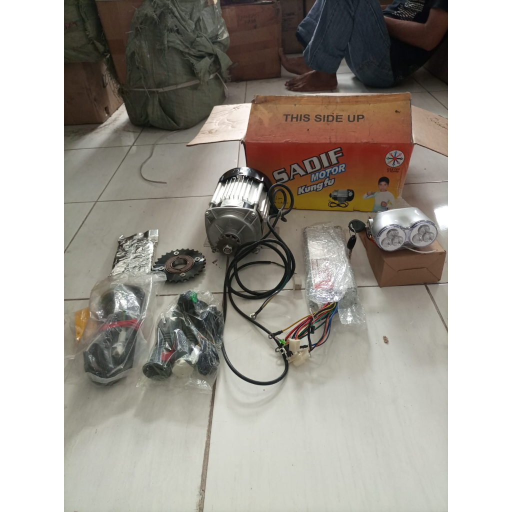 Dinamo motor becak listrik