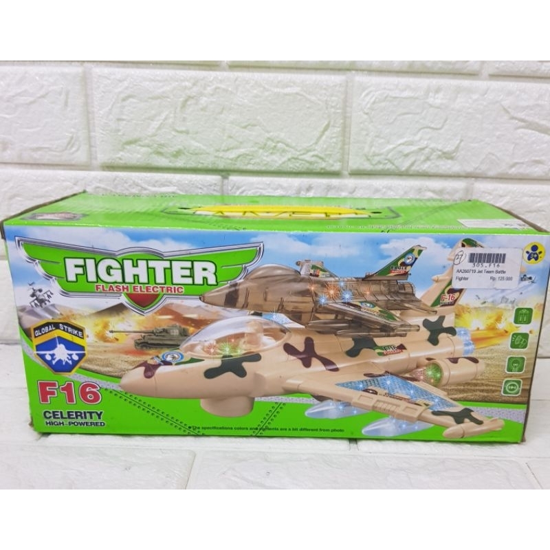 Mainan pesawat tempur F16