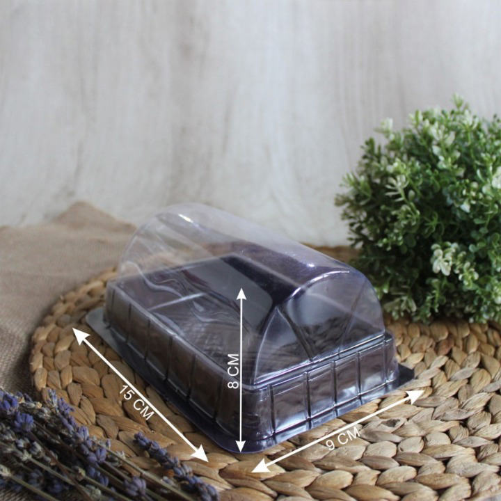Mika Kotak Bolu Gulung Tray MikaTiger Roll Kotak Kue Box Kue Tart Roll Cake Ukuran 15 x 9 x 11 cm Is